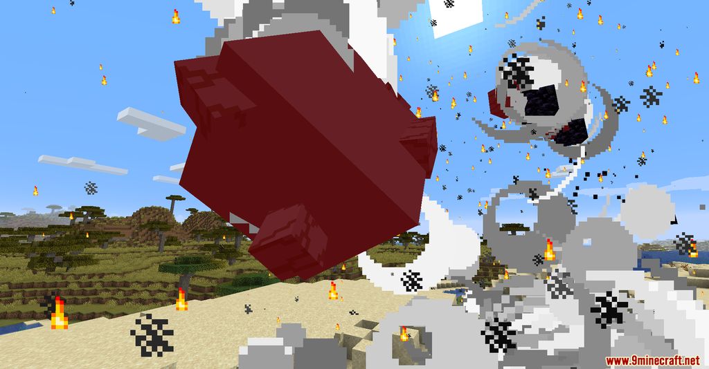 Meteor Shower Mod 1.15.2 (Destructive) 8