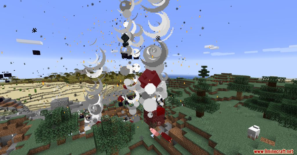 Meteor Shower Mod 1.15.2 (Destructive) 9