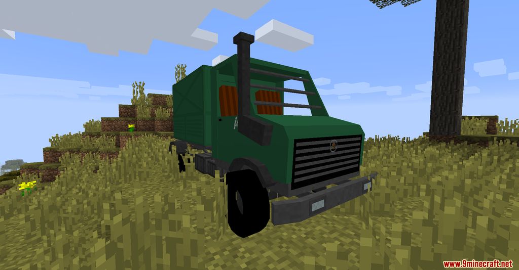 MineJurassic Vehicles Mod 1.12.2 (Decorations, Vehicles) 3