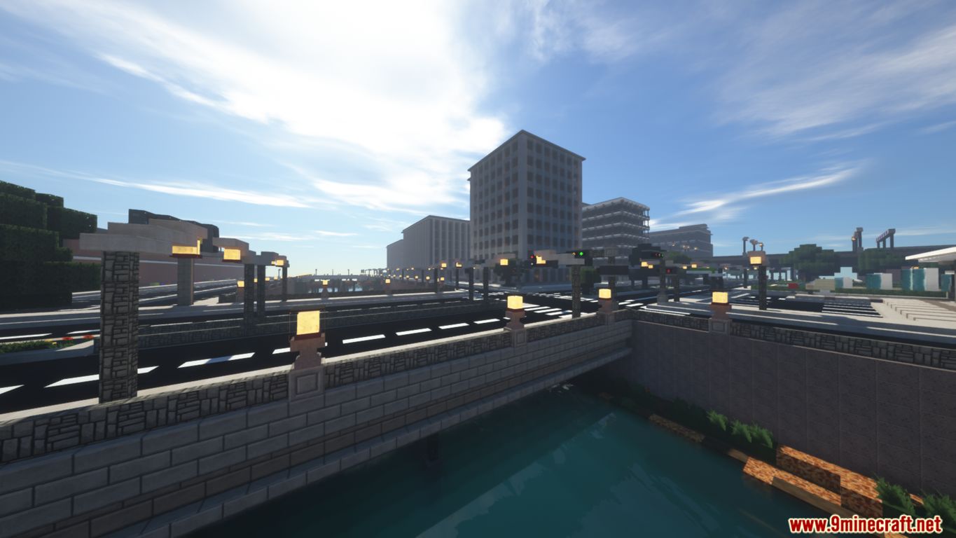 Mineopolis and the Countryside Map 1.16.3 for Minecraft 6