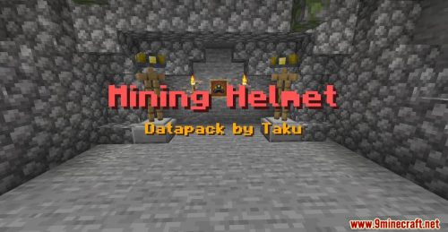 Mining Helmet Data Pack 1.17.1, 1.16.5 (Dig Down Easier With Better Utilities) Thumbnail