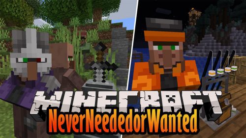 NeverNeededorWanted Mod (1.18.2, 1.17.1) – Dumb, Fun Things Thumbnail