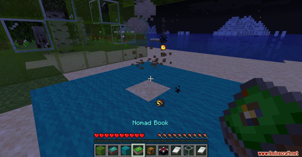 Nomad Books Mod 1.16.5, 1.16.1 (Camp Storing) 6