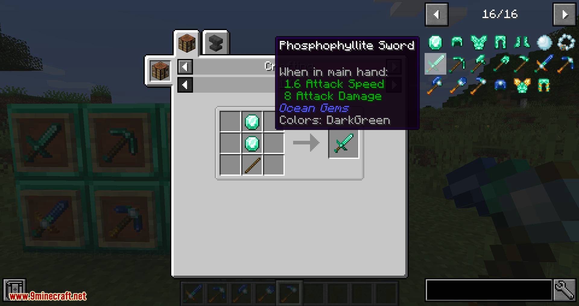 Ocean Gems Mod 1.15.2 (Special Ores Under the Sea) 8