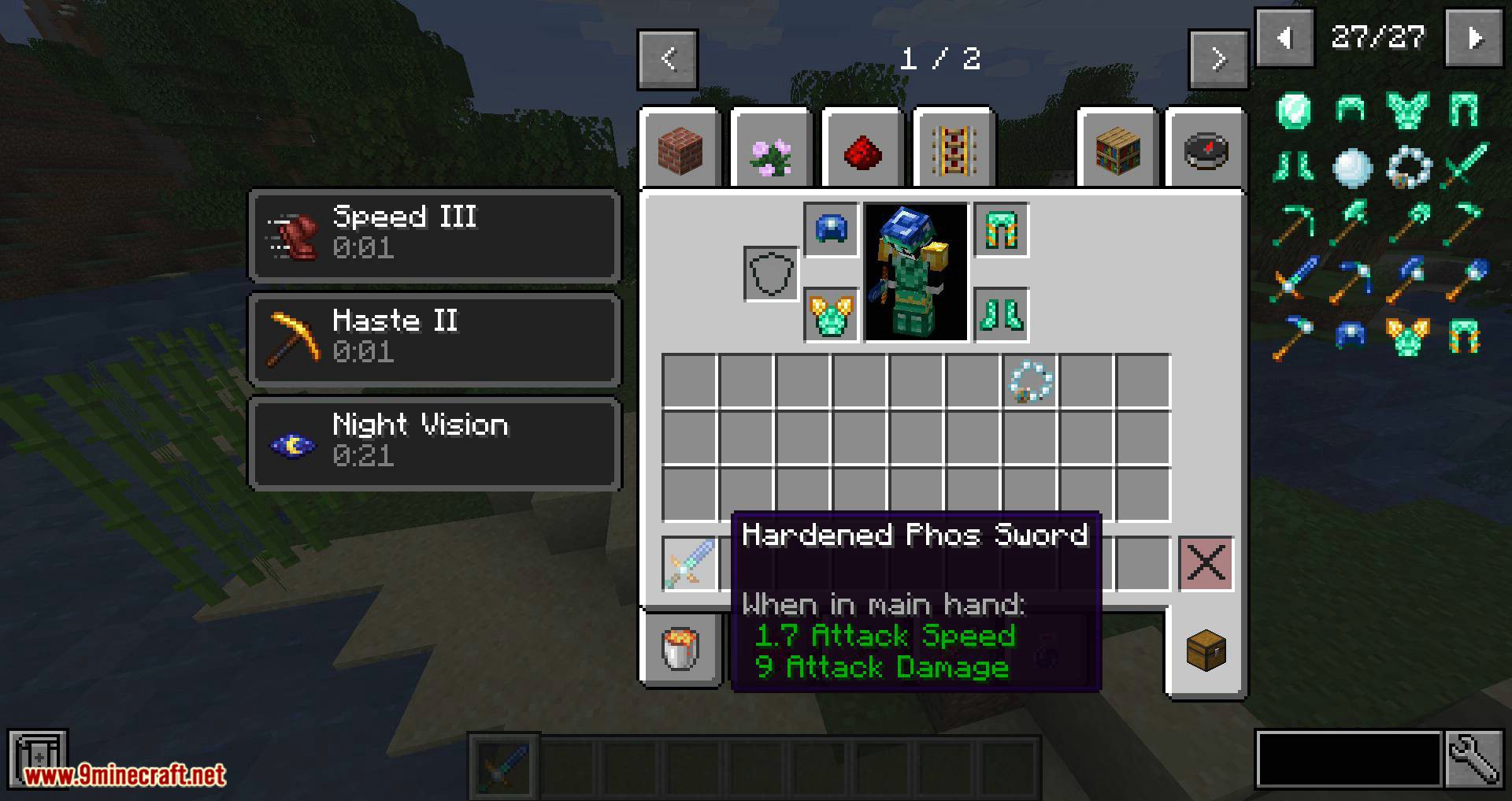 Ocean Gems Mod 1.15.2 (Special Ores Under the Sea) 15