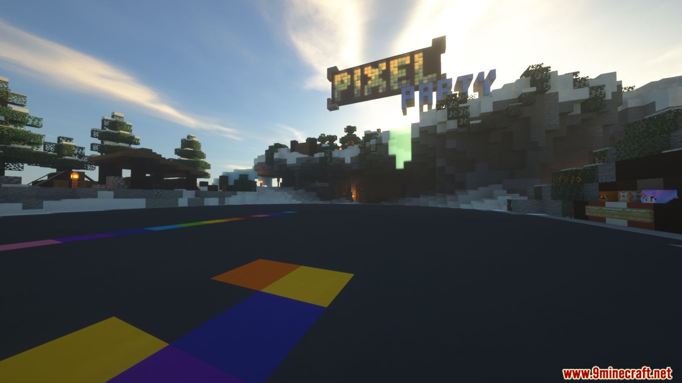 Pixel Party 2 Map 1.15.2 for Minecraft 2