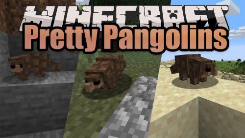 Pretty Pangolins Mod (1.16.5, 1.15.2) – New Animal Thumbnail