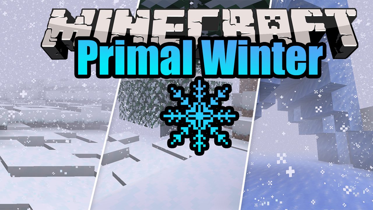 Primal Winter Mod (1.20.1, 1.19.2) - Ice Age, Apocalyptic 1