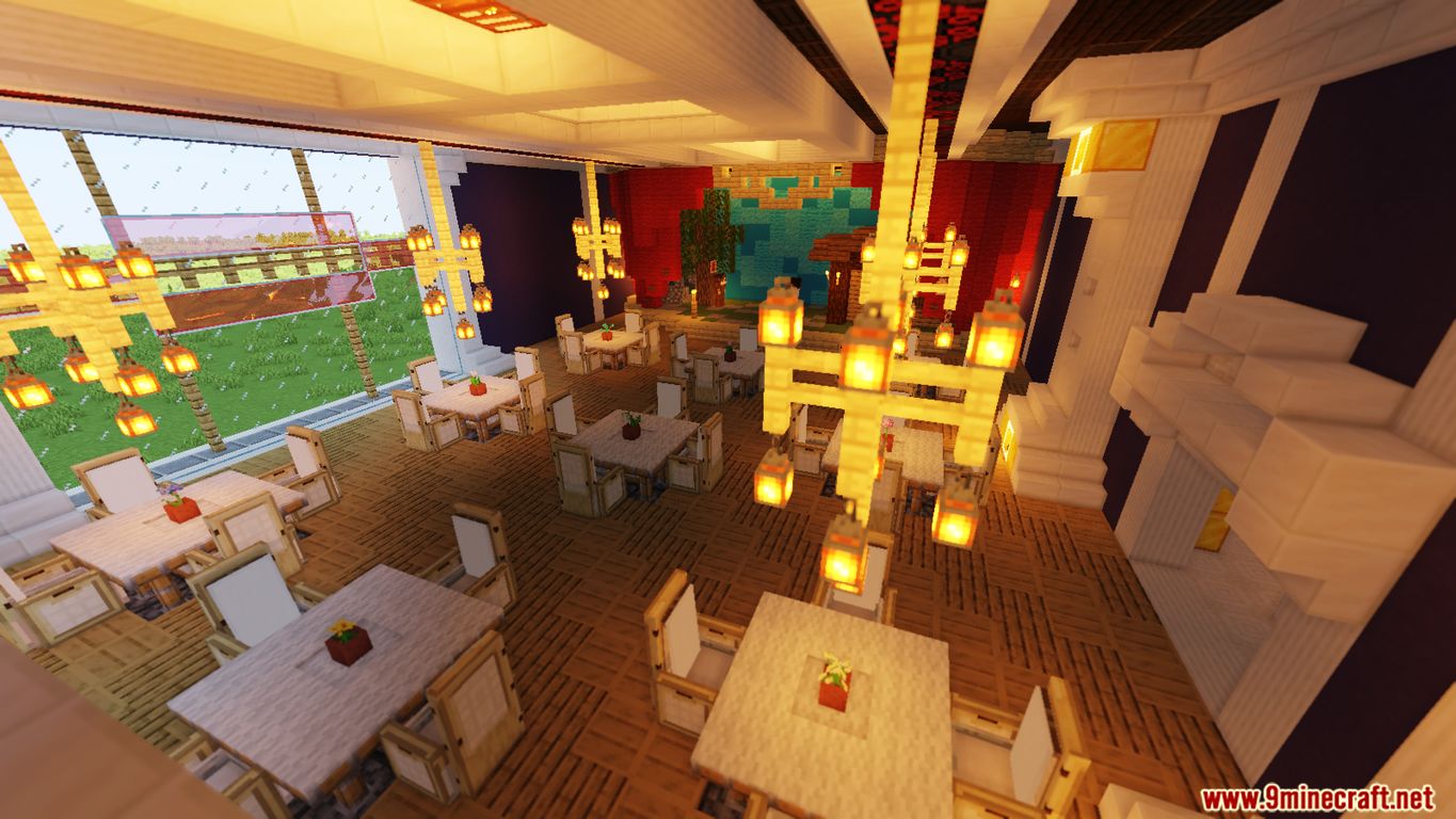 Redstone Hotel Map 1.15.2 for Minecraft 10