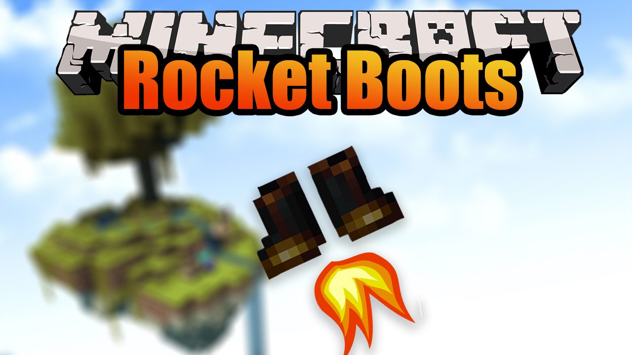 Rocket Boots Mod 1.15.2 (Flight) 1