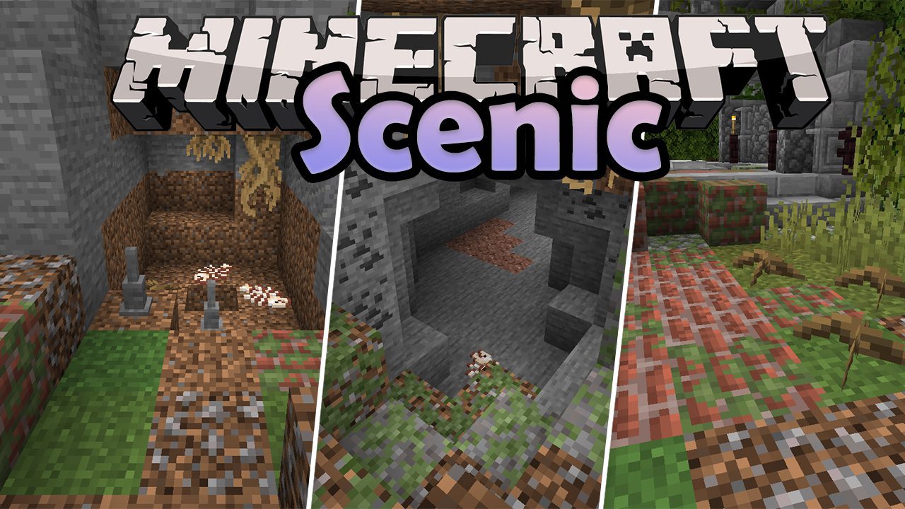 Scenic Mod (1.16.5, 1.15.2) - Sceneries Constructing 1