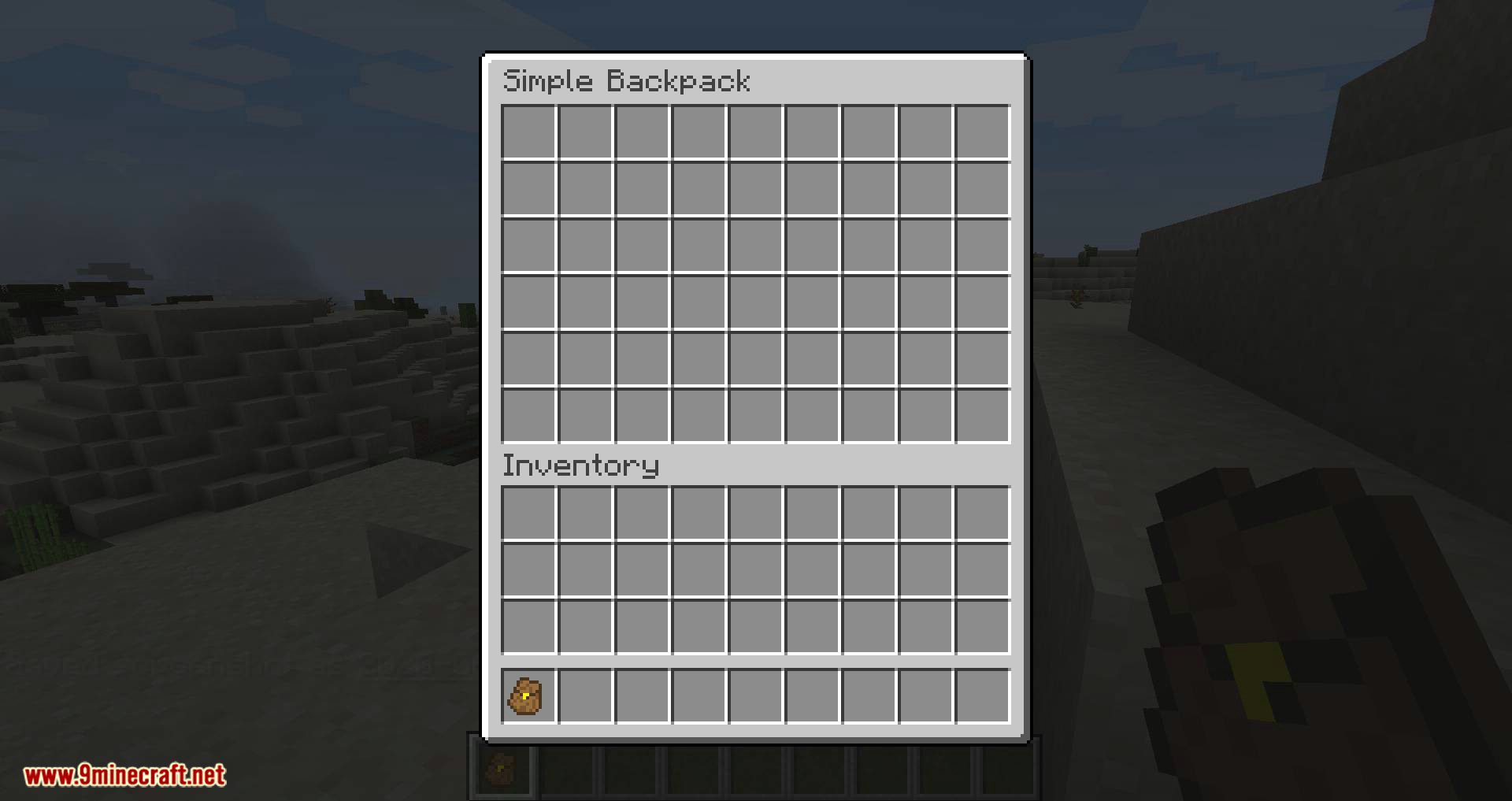 Simple Backpack Mod (1.19.3, 1.18.2) - More Ways to Store Items 6