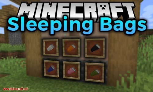 Sleeping Bags Mod (1.21.1, 1.20.1) – Does not Set Your Spawnpoint Thumbnail