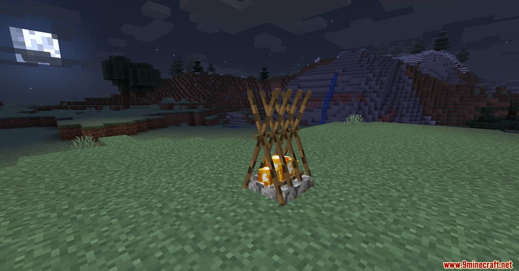 So It Burns Mod 1.16.1 (Better Firecamps, Warm effects) 4