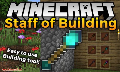 Staff of Building Mod 1.18.1, 1.17 (Speed Up Building Tool) Thumbnail