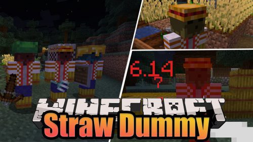 Straw Dummy Mod (1.20.1, 1.19) – Testing Purposes Thumbnail