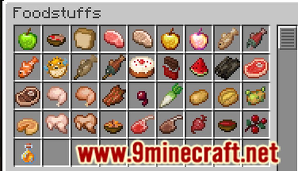 Sucros' Food Resource Pack 1.16.5, 1.15.2 - Texture Pack 11