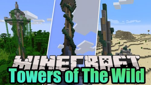 Towers of The Wild Mod (1.20.1, 1.19.2) – Adventurous, New Locations Thumbnail