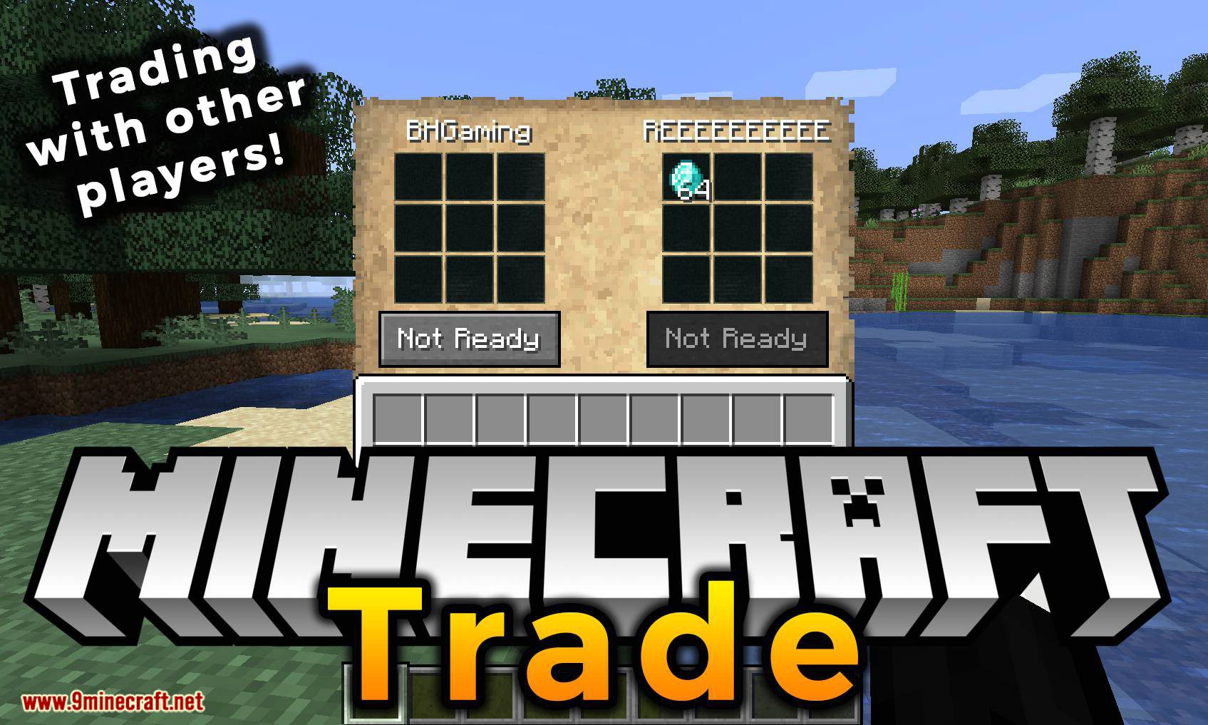 Trade Mod (1.18.1, 1.17.1) - Trading with Other Players 1