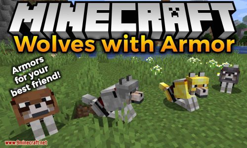 Wolves With Armor Mod (1.19.2, 1.18.2) – Armors for Your Best Friend Thumbnail
