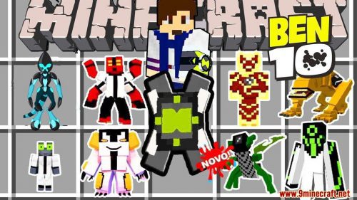 Ben 10 Reboot Data Pack 1.16.5, 1.15.2 (Become Ben Tennyson in Minecraft) Thumbnail