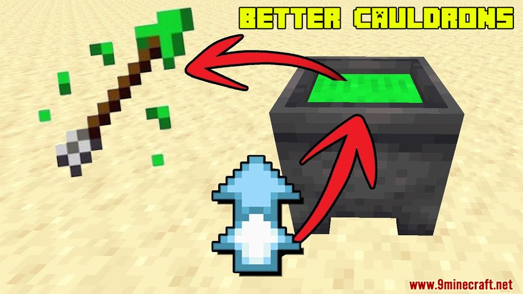 Better Cauldrons Data Pack 1.15.2 (Put More Things In Your Cauldrons) 1