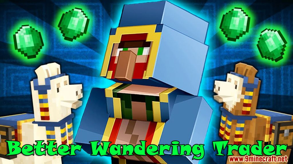 Better Wandering Trader Data Pack (1.18.2, 1.16.5) - Trade More Items With The Wandering Trader 1