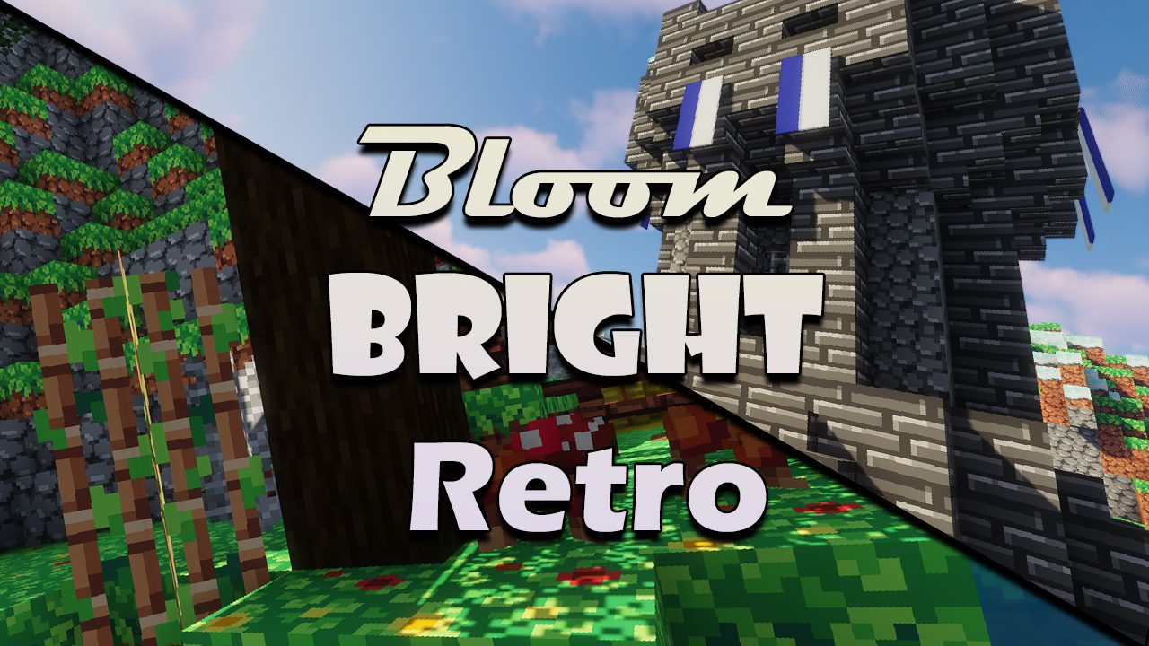 Bloom, Bright and Retro Resource Pack (1.16.5, 1.15.2) - Texture Pack 1