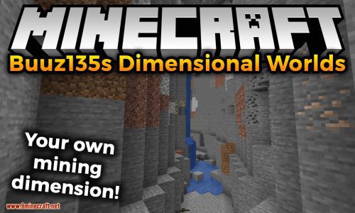 Buuz135s Dimensional Worlds Mod 1.15.2 (Your Own Mining Dimension) Thumbnail