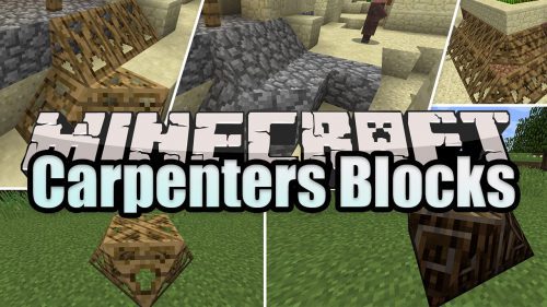 Carpenters Blocks Updated Mod 1.12.2 (Rotate Decorative Blocks) Thumbnail