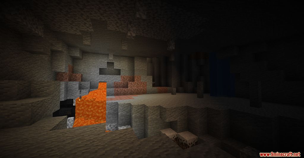 Cave Update Mod 1.16.1 (Better Cave System) 2