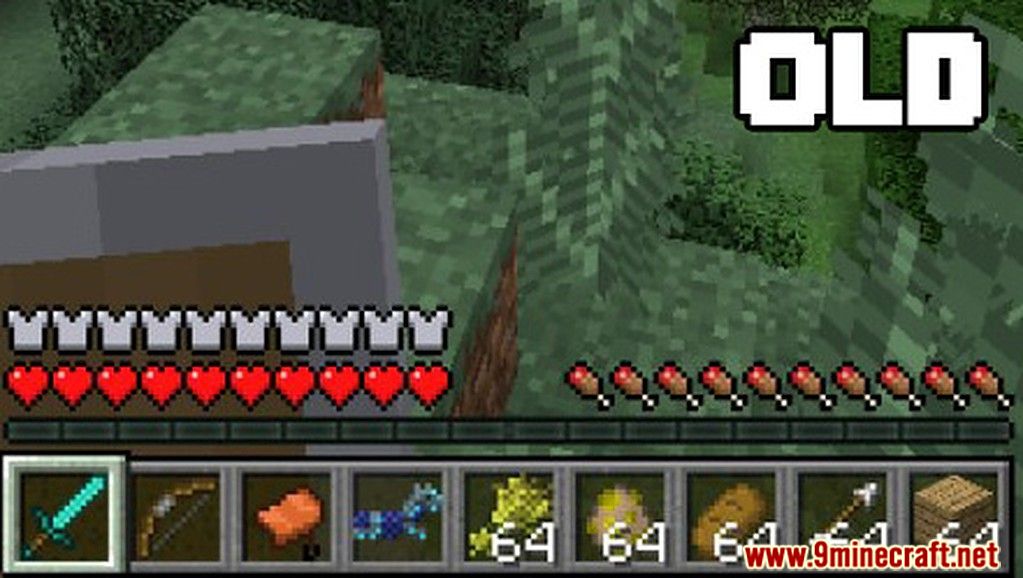 Compact HUDS Data Pack 1.15.2 (A Better Heads-up Display for Minecraft) 4