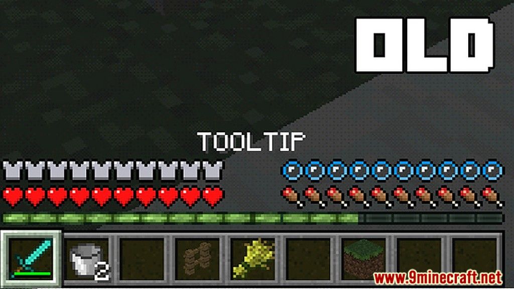 Compact HUDS Data Pack 1.15.2 (A Better Heads-up Display for Minecraft) 6