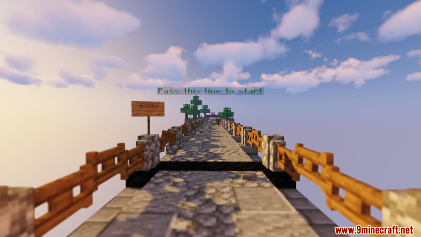 Creeper Run Map 1.15.2 for Minecraft 7