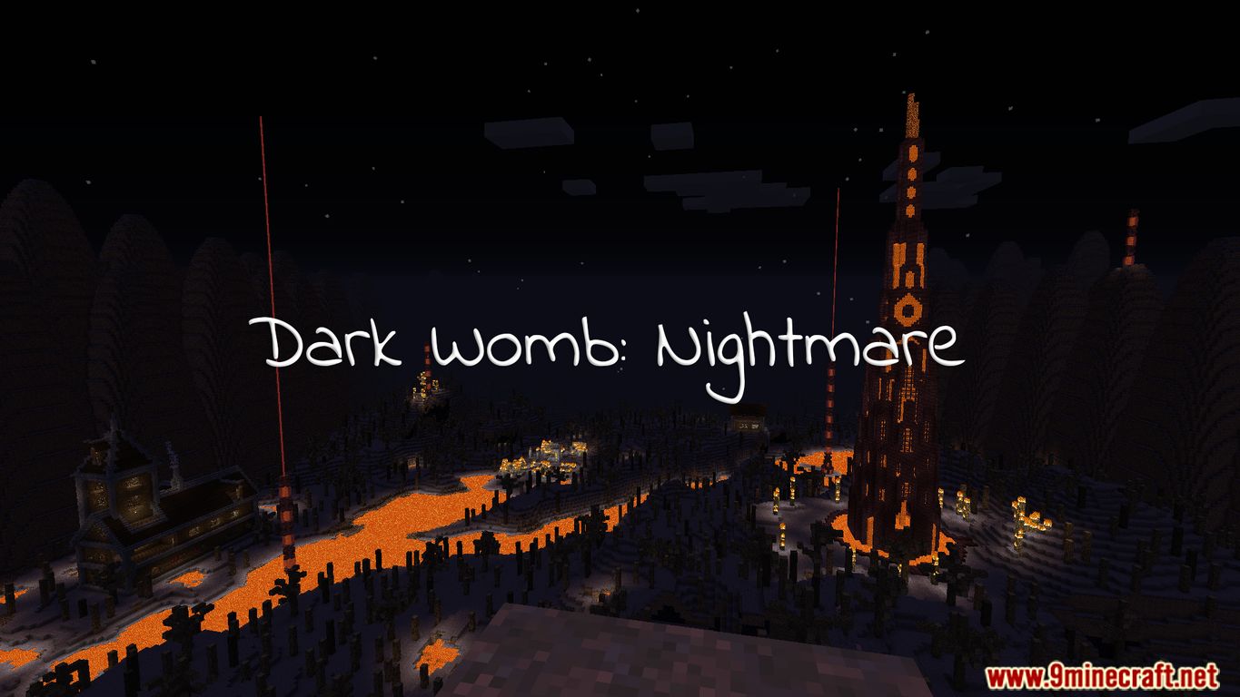 Dark Womb: Nightmare Map 1.12.2 for Minecraft 1