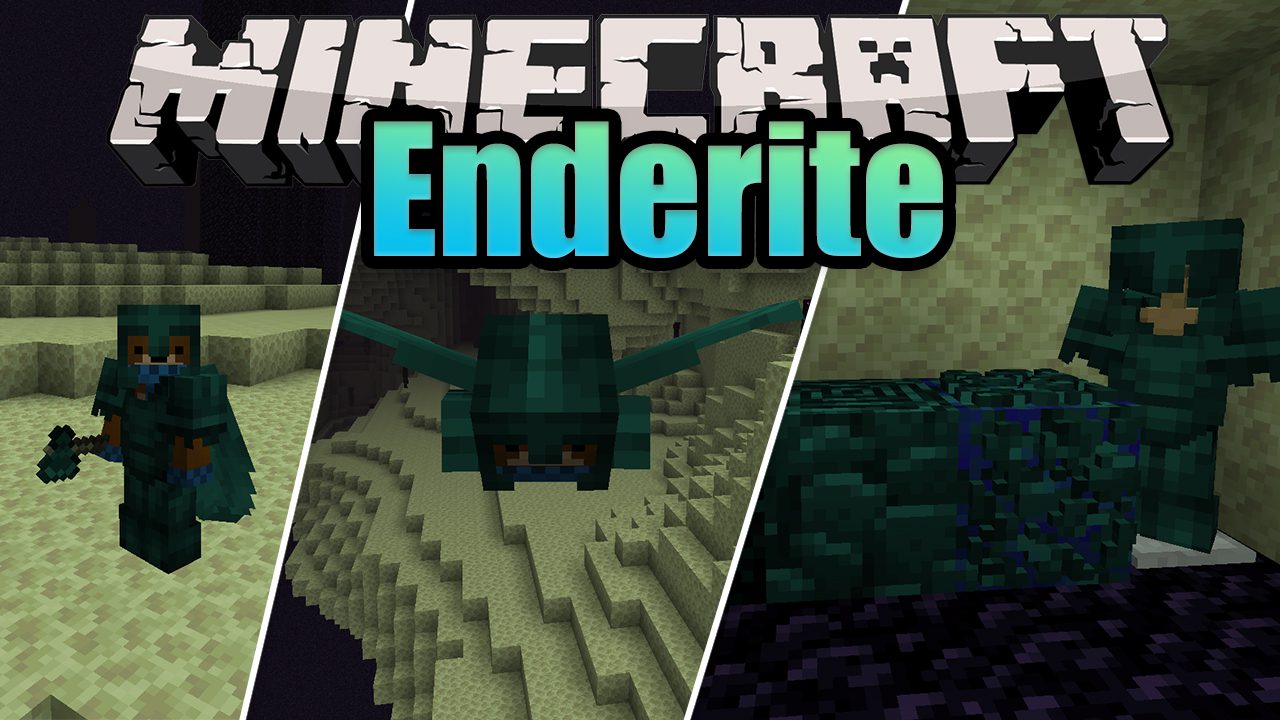 Enderite Mod (1.20.2, 1.19.4) - Empowered Equipments, Tools 1