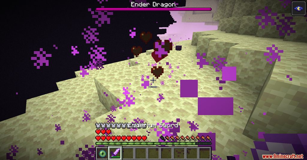 Enderium Mod 1.16.5, 1.16.1 (New Effects, Enderium Equipment) 4