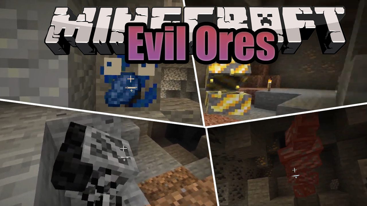 Evil Ores Mod 1.15.2 (Hostile Ores) 1