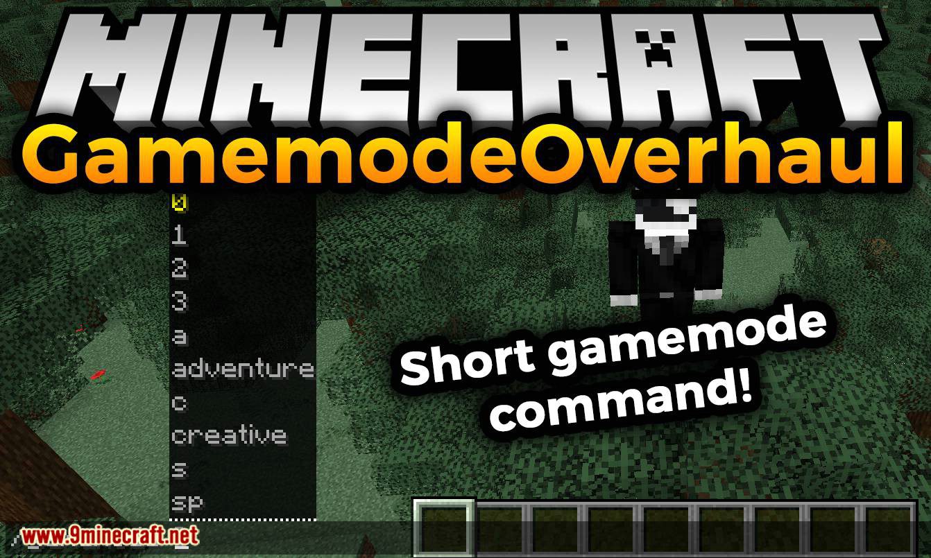 GamemodeOverhaul Mod (1.20.2, 1.19.4) - Bring Back Many Old Commands 1