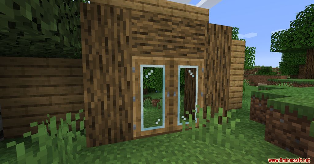 Glass Doors Mod 1.16.2 (Transparent Doors) 5