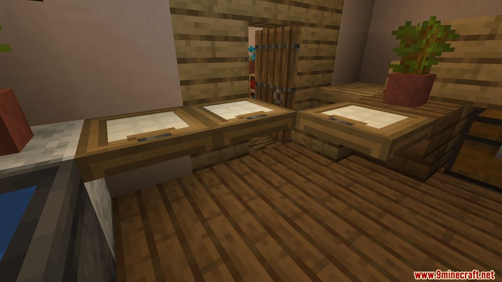 Macaws Trapdoors Mod (1.19.4, 1.18.2) - Trapdoors have All Planks Colors 3