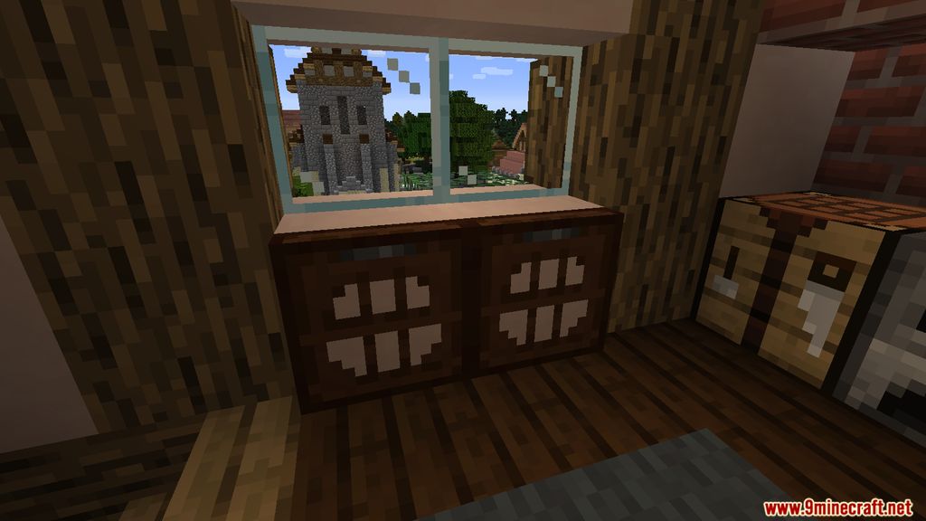 Macaws Trapdoors Mod (1.19.4, 1.18.2) - Trapdoors have All Planks Colors 4