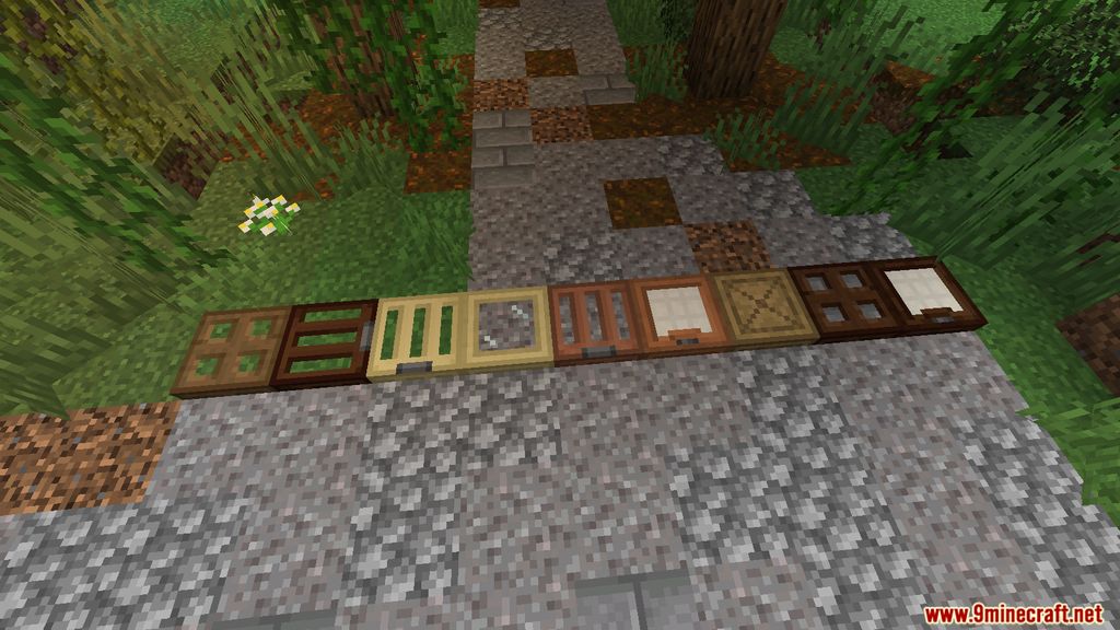 Macaws Trapdoors Mod (1.19.4, 1.18.2) - Trapdoors have All Planks Colors 8