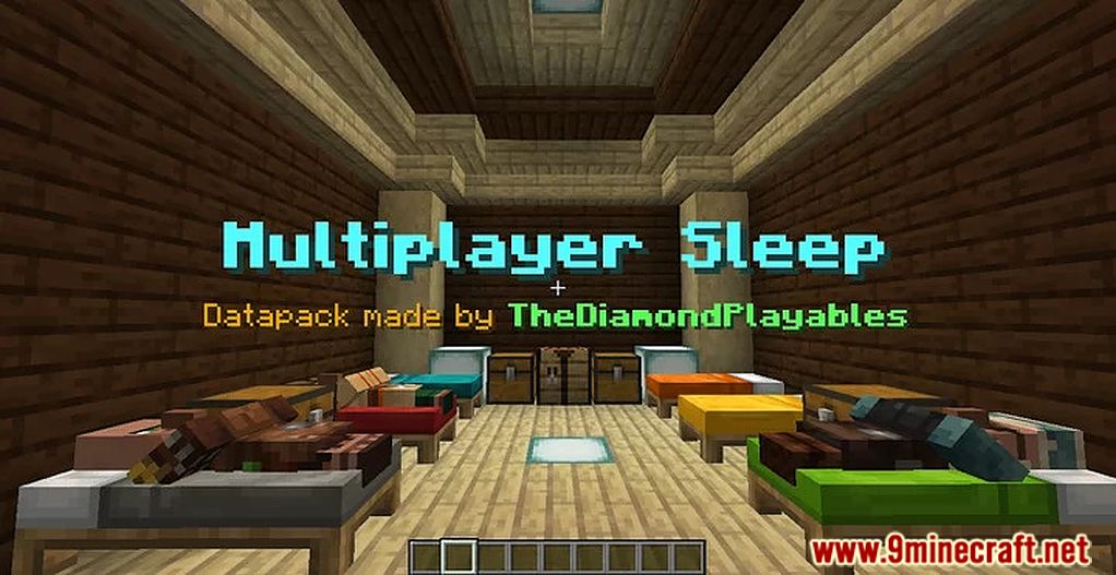 Multiplayer Sleep Data Pack 1.17.1, 1.15.2 (Skip Day Without Forcing Everyone To Sleep) 1