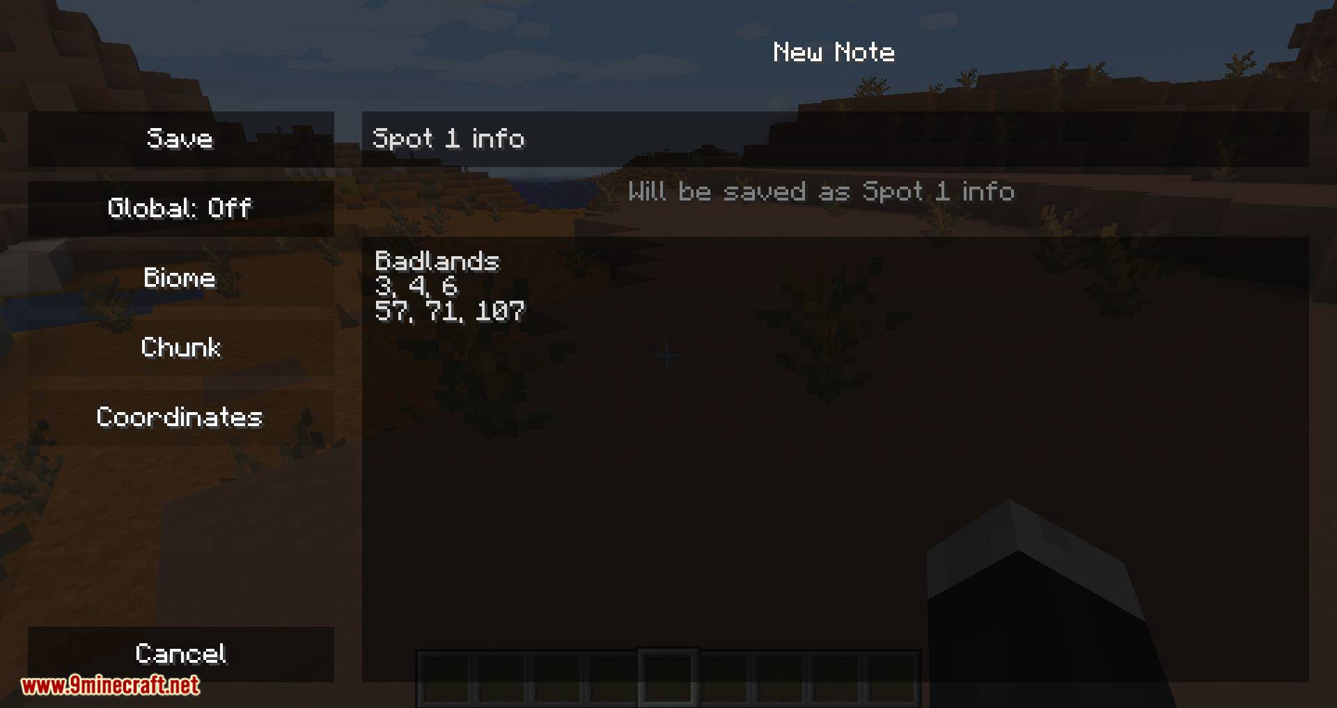 Notes Mod (1.20.4, 1.19.4) - In-game Notepad 9