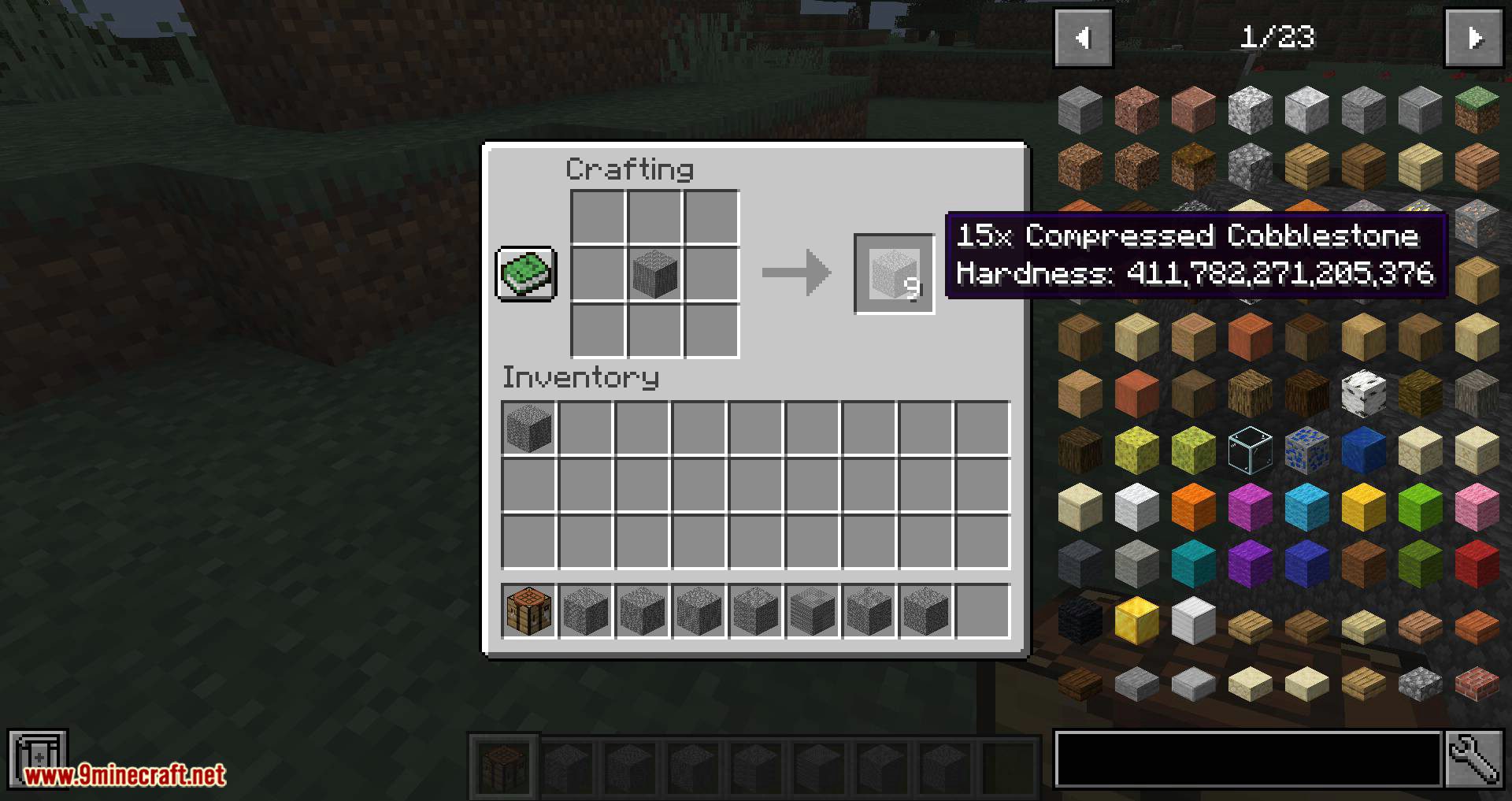 Overloaded Compressed Blocks Mod 1.16.5 1.15.2 (Compressed Everything) 6