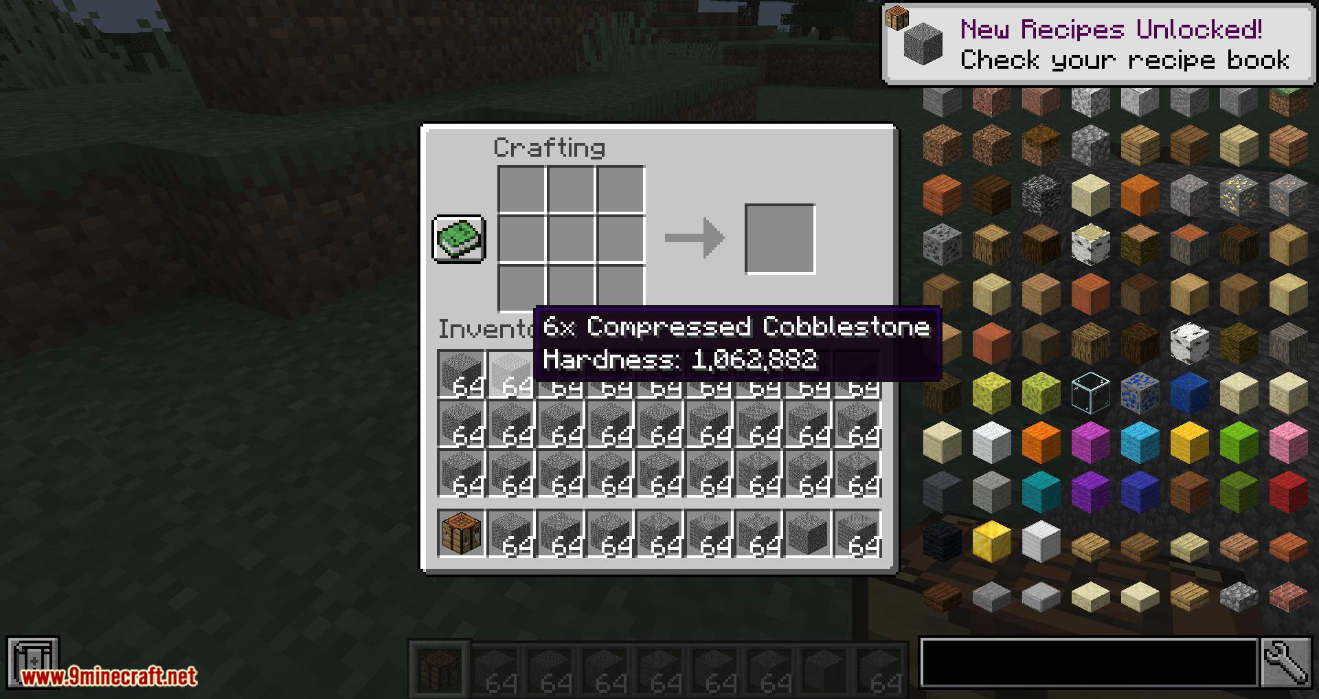 Overloaded Compressed Blocks Mod 1.16.5 1.15.2 (Compressed Everything) 7