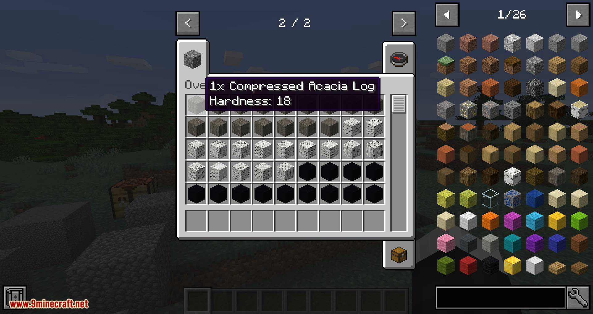 Overloaded Compressed Blocks Mod 1.16.5 1.15.2 (Compressed Everything) 8