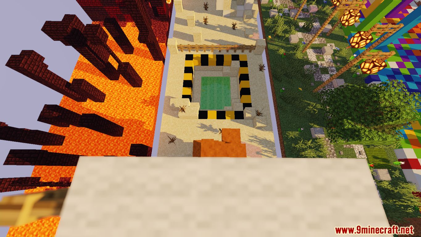 Parkour Stripes Map 1.15.2 for Minecraft 6