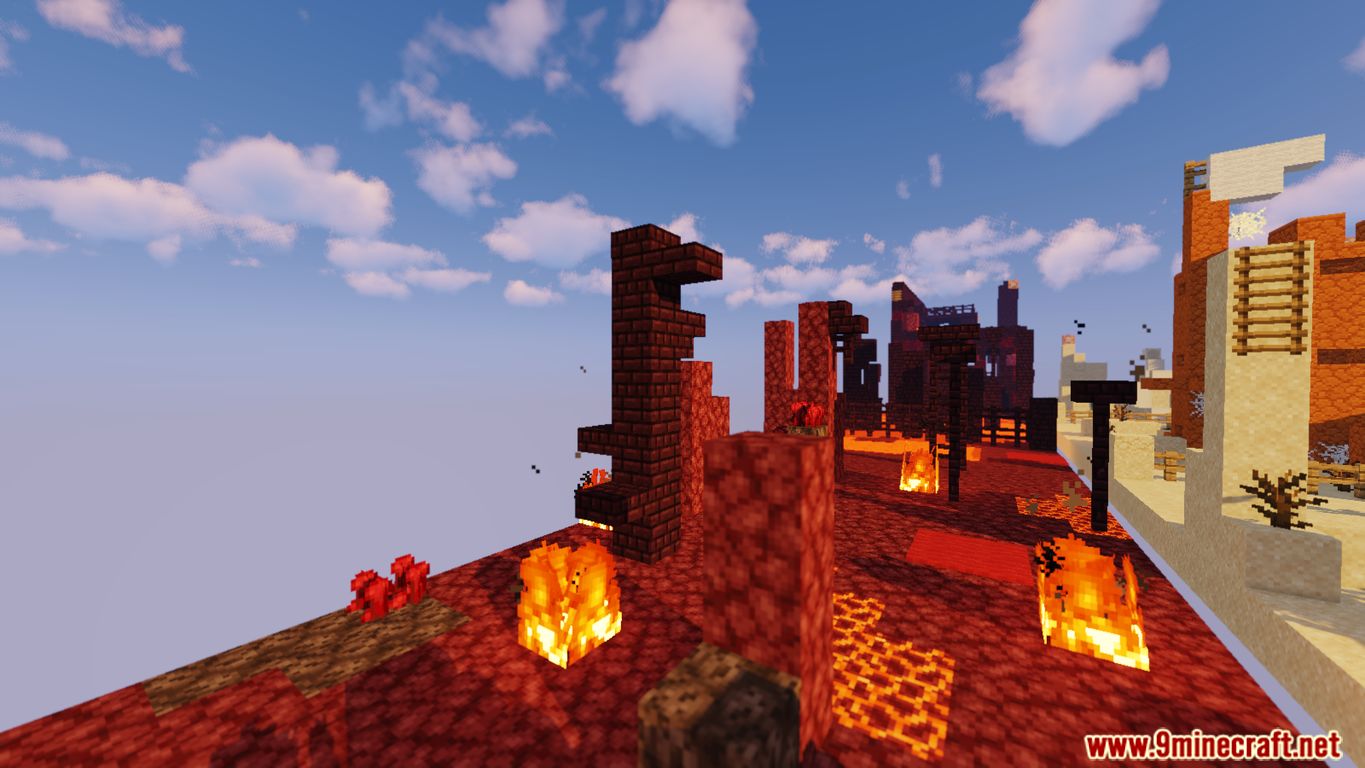 Parkour Stripes Map 1.15.2 for Minecraft 7